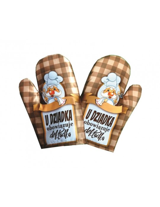 Rękawica kuchenna Dokładka u Dziadka R40 BZ