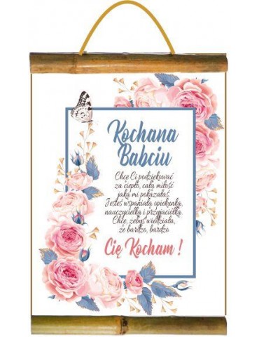 Dyplom Kochana Babciu D129BZ