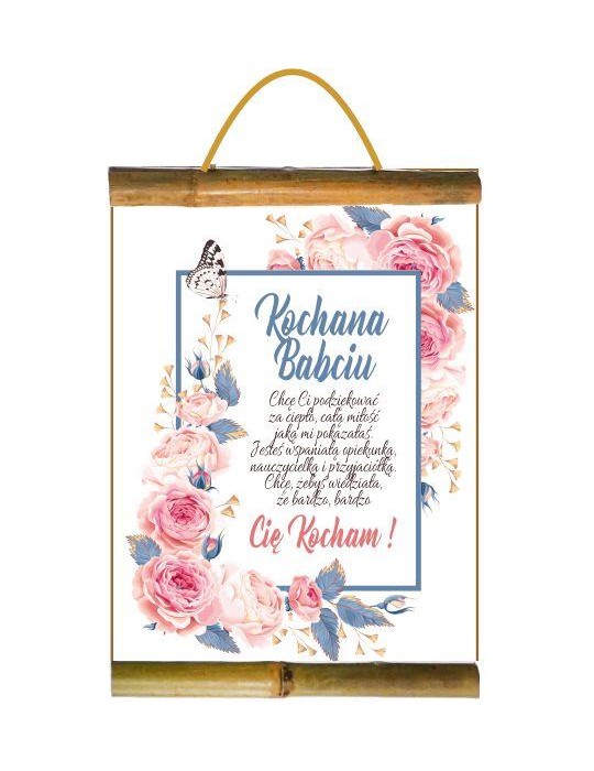 Dyplom Kochana Babciu D129BZ