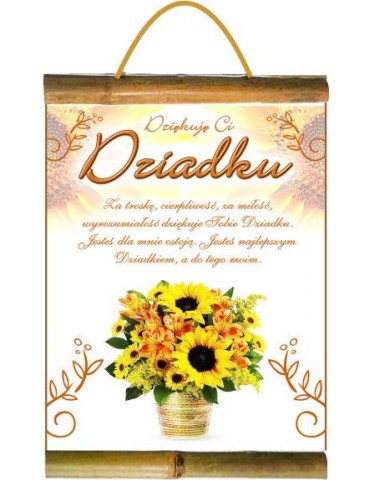 Dyplom Dziękuję Ci Dziadku D133BZ