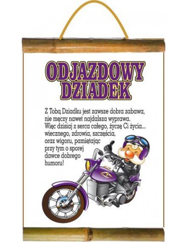 Dyplom Odjazdowy Dziadek D135BZ