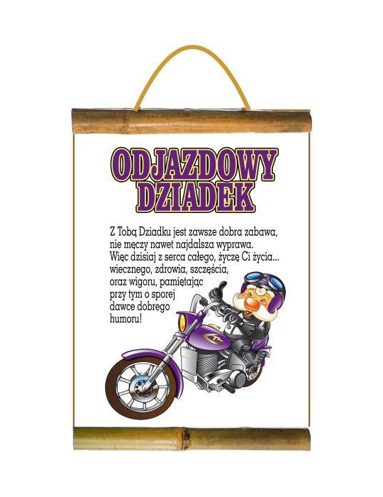 Dyplom Odjazdowy Dziadek D135BZ