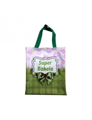 Torba zakupowa kokardka Super Babcia T10 BZ