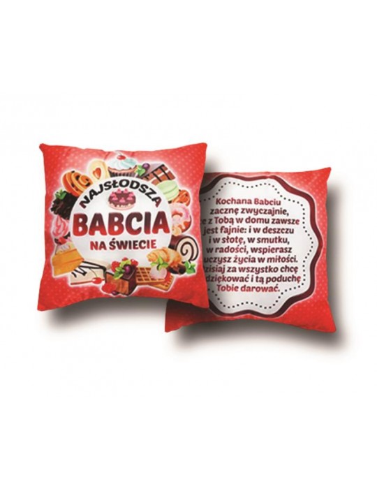 Poduszka Najsłodsza Babcia S50BZ
