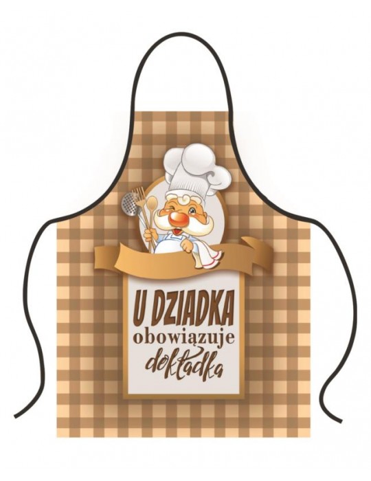 Fartuch Dokładka u Dziadka F82BZ