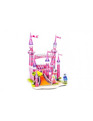 Puzzle 3d Różowy Pałac 689-F