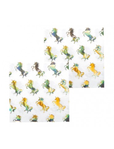 Serwetki urodzinowe Jednorożec 50012 Unicorn Party 33x33cm