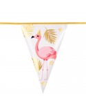 Girlanda Flagi Flamingi 4m 52550