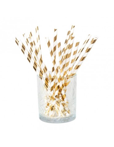 Słomki Flamingi 20cm 6 szt 52561