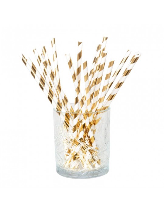 Słomki Flamingi 20cm 6 szt 52561