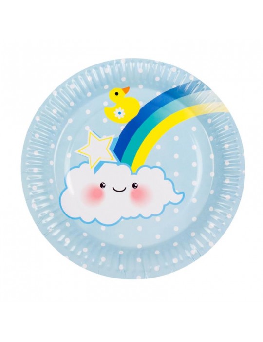 Talerzyki It`s a BOY 23cm 6szt 53219