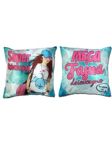Poduszka super dziewczyny S46