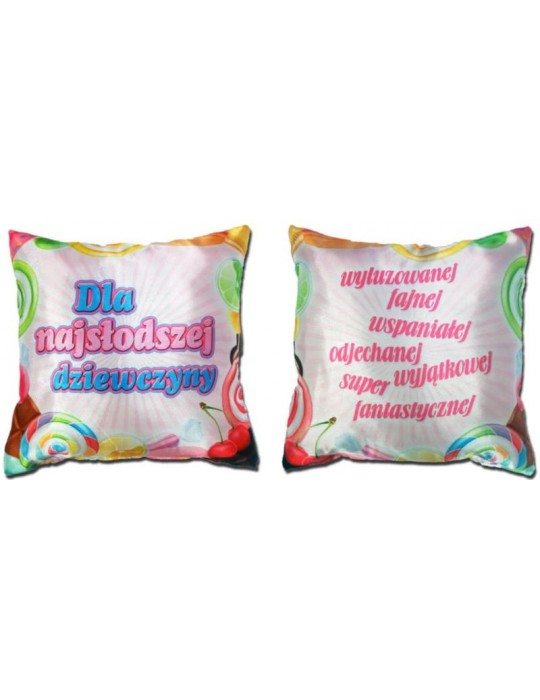 Poduszka najsłodszej dziewczyny S47