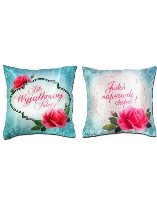 Poduszeczka wyjątkowej kobiety SM53BZ 20x20cm