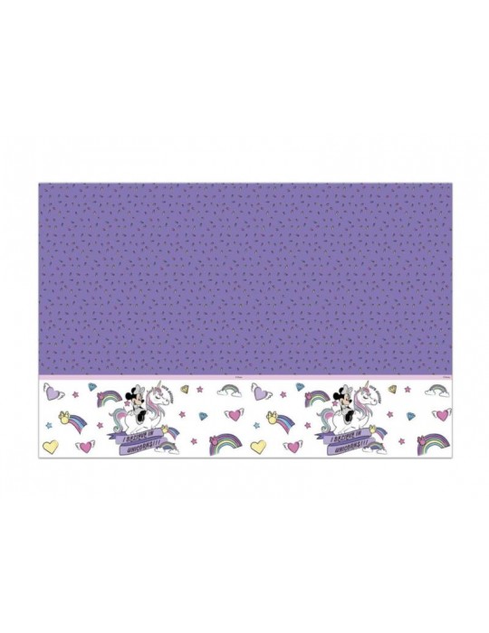 Obrus urodzinowy MYSZKA MINNIE 90228 - 120 x 180 cm - 1 szt. BZ