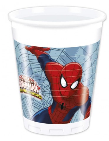 Kubeczki urodzinowe SPIDERMAN 85153 - 200 ml - 8 szt. BZ