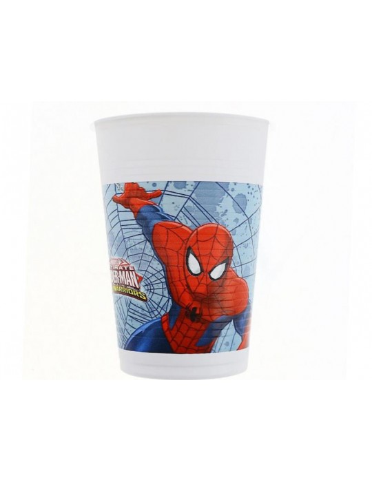 Kubeczki urodzinowe SPIDERMAN 85153 - 200 ml - 8 szt. BZ