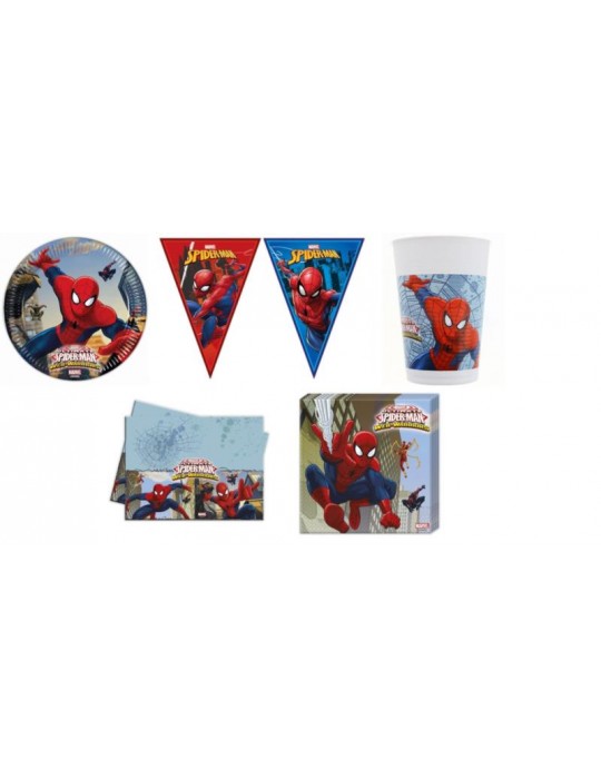 Zestaw urodzinowy SPIDERMAN 58469 38 EL. BZ