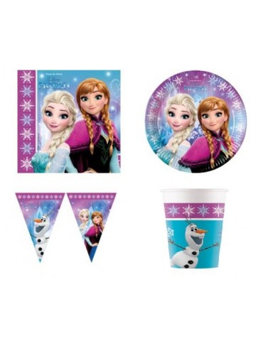 Zestaw urodzinowy FROZEN 58475BZ 37 EL.