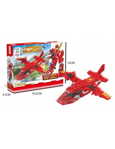 Klocki FIRE WIRE 22044-1 Strażacki samolot ratowniczy. BZ