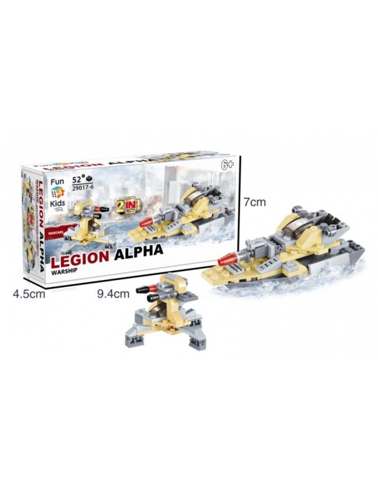 Klocki LEGION ALPHA 29017-display, 6szt. BZ