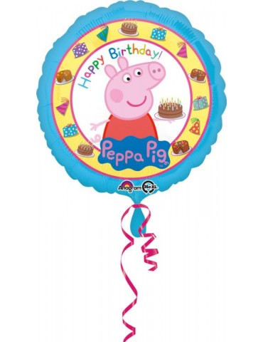 Balon foliowy Świnka Peppa. 43cm 3159201