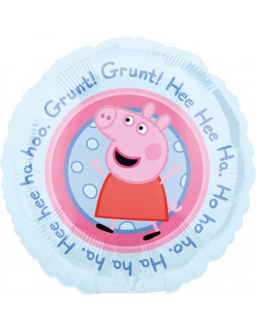 Balon foliowy Świnka Peppa. 23cm 2311309