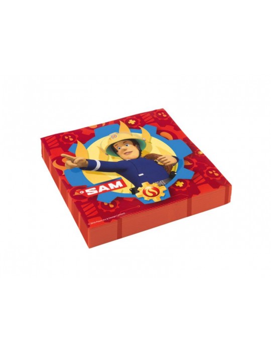 Serwetki Strażak Sam 33x33 cm. 20szt 990