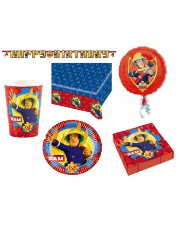 Zestaw urodzinowy STRAŻAK SAM 59480 39 EL. BZ