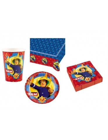 Zestaw urodzinowy STRAŻAK SAM 59482 37 EL. BZ