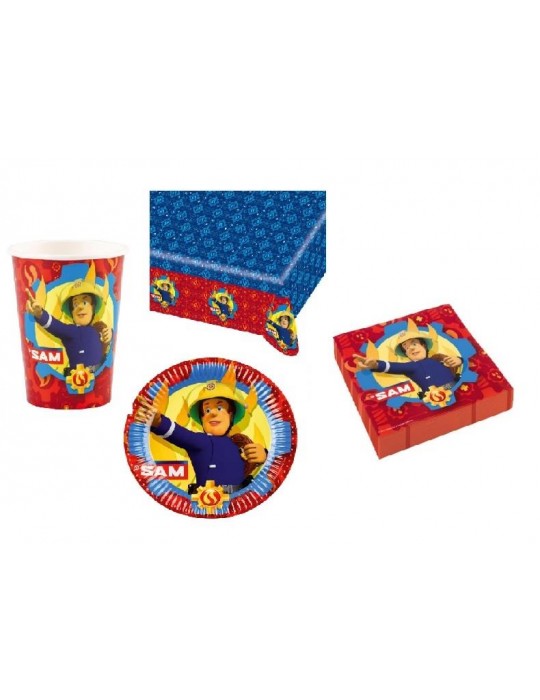 Zestaw urodzinowy STRAŻAK SAM 59482 37 EL. BZ