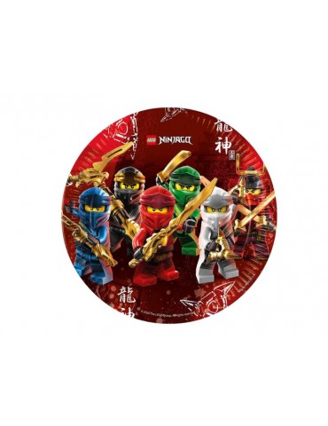 Talerzyki Lego Ninjago 92239 BZ 23cm. 8szt