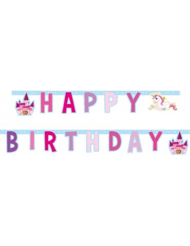 Baner Happy Birthday Jednorożec 85676 185CM - 1 szt. BZ
