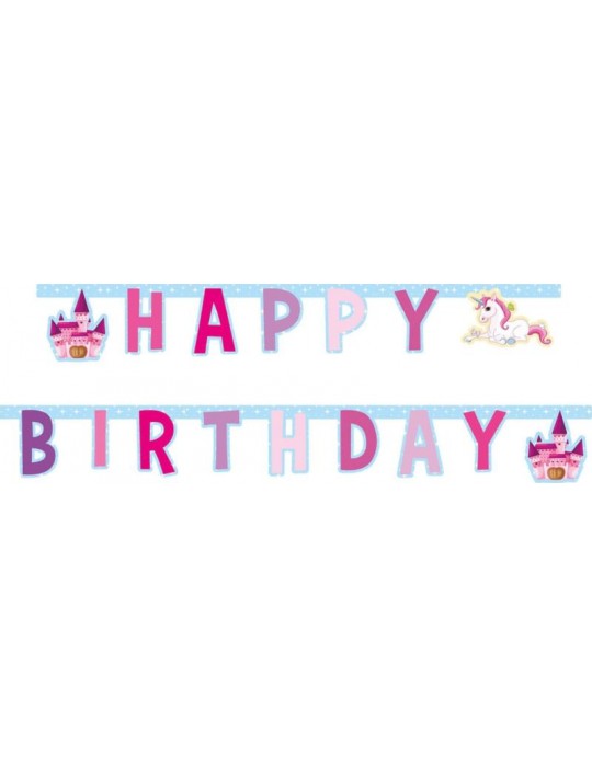 Baner Happy Birthday Jednorożec 85676 185CM - 1 szt. BZ