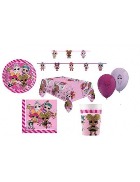 Zestaw urodzinowy LOL Surprise 60626 46 EL. BZ