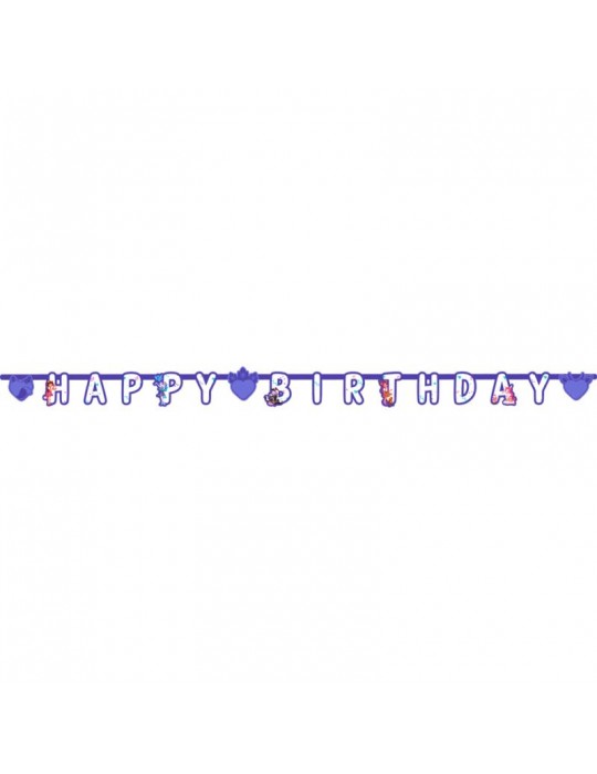 Banner Girlanda Ecnchantimals 9904855 Happy Birthday 240cm x 13cm BZ