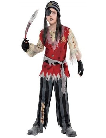 Strój Pirat Straszny 122/128 W02465