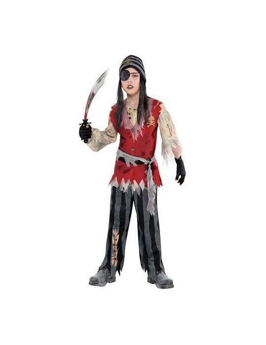 Strój Pirat Straszny 122/128 W02465