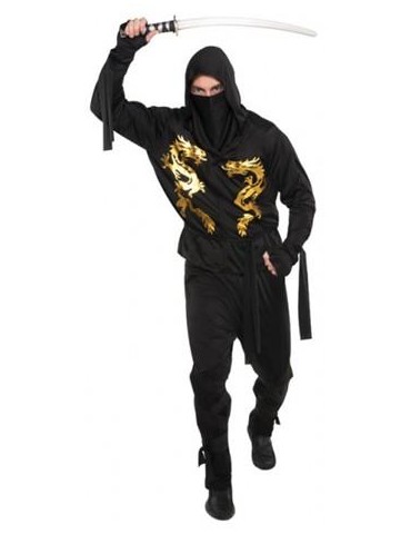 Ad Strój Ninja Czarny L/XL W97670