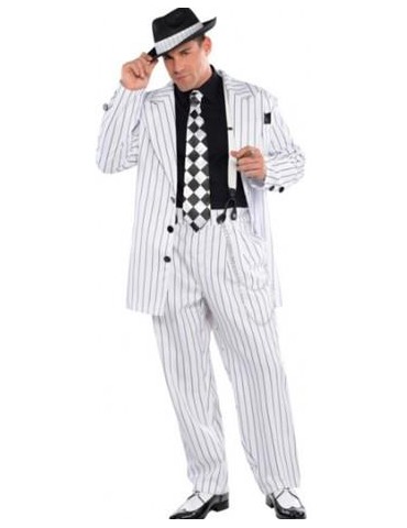 Ad Strój Garnitur Prohibicja L/XL W18555 Lata XX-te z Kapeluszem