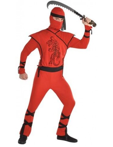 Strj Ninja Go Czerwony  XL/XXL W56855