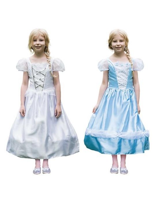 Strój Królowa Śniegu Zima 2w1 PRBR6