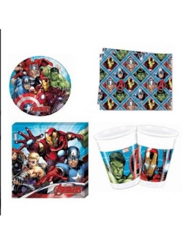 Zestaw urodzinmwy AVENGERS 37el.7006BZ