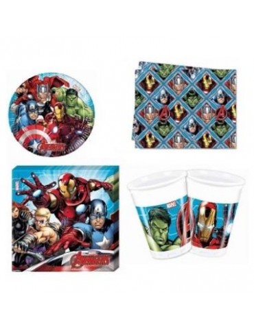 Zestaw urodzinmwy AVENGERS 37el.7006BZ
