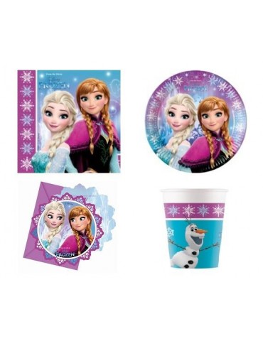 Zestaw Urodzinowy Frozen 42el.7013BZ