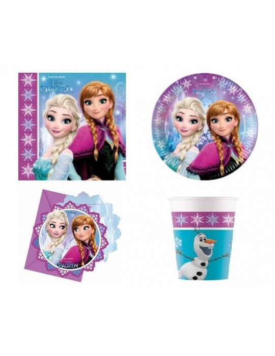 Zestaw Urodzinowy Frozen 42el.7013BZ