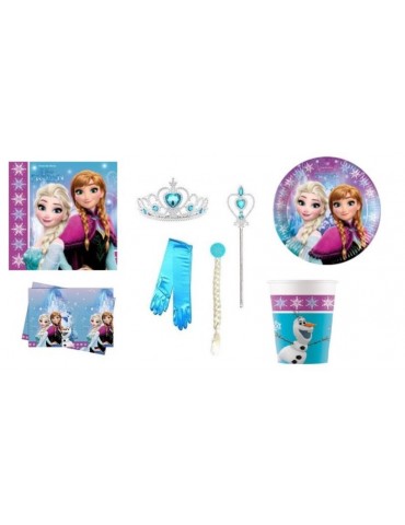 Zestaw urodzinowy FROZEN 7015BZ 38el