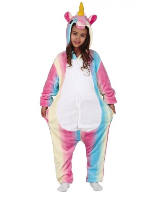 Strój Jednorożec 110/116 83715BZ Tęczowy Kombinezon