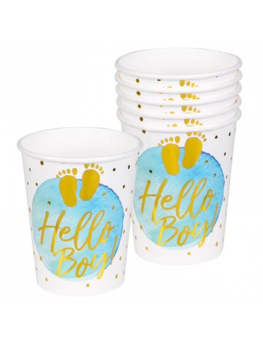1Kubeczki Hello Boy 6szt 53237