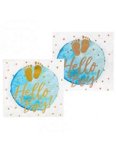 1Serwetki Hello Boy 12szt. 53239